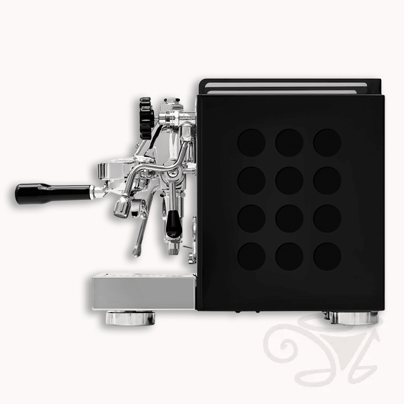 rocket appartamento siebträger zweikreiser e61 brühgruppe schwarz schwarz