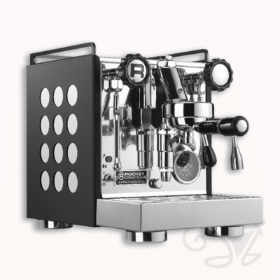 rocket appartamento siebträger zweikreiser e61 brühgruppe schwarz weiß