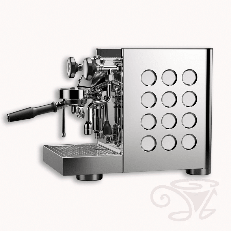 rocket appartamento tca edelstahl weiß kompakte siebträgermaschine zweikreiser e61 brügruppe