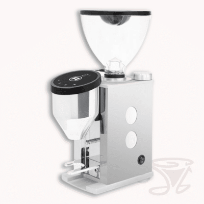 rocket faustino edelstahl weiß elektrische kaffeemühle