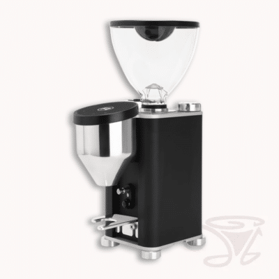 rocket giannino schwarz holz elektrische kaffeemühle programmierbar