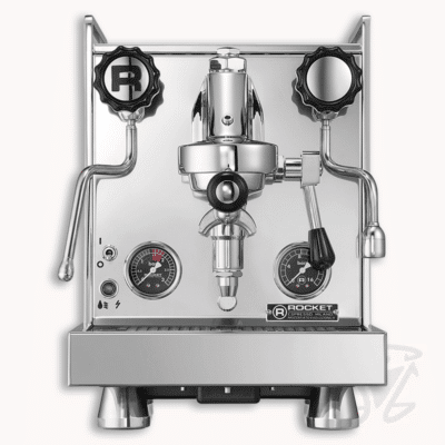 rocket mozzafiato cronometro r edelstahl siebträgermaschine zweikreiser e61 brühgruppe