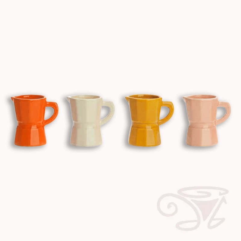 espressotassen set moka caramel 4 tassen á 60ml aus keramik