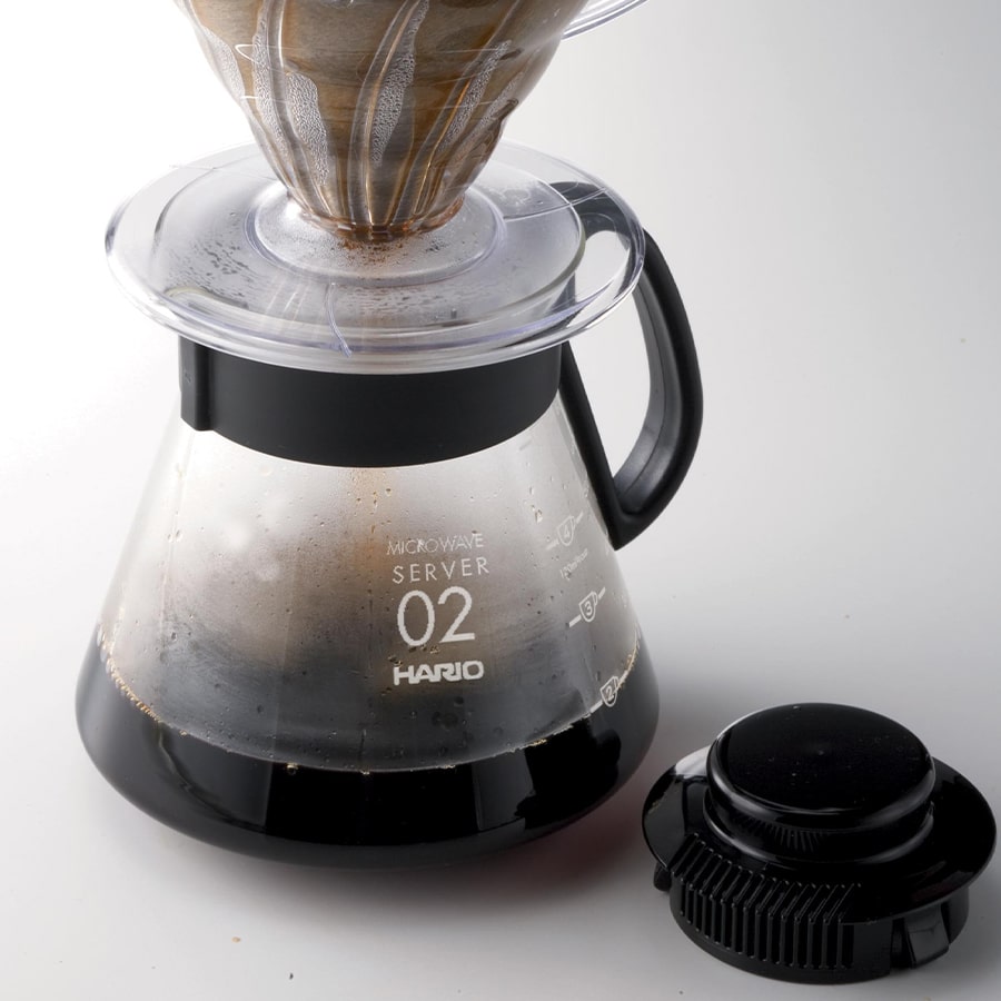 hario v60 02 kaffeekanne schwarz 600ml