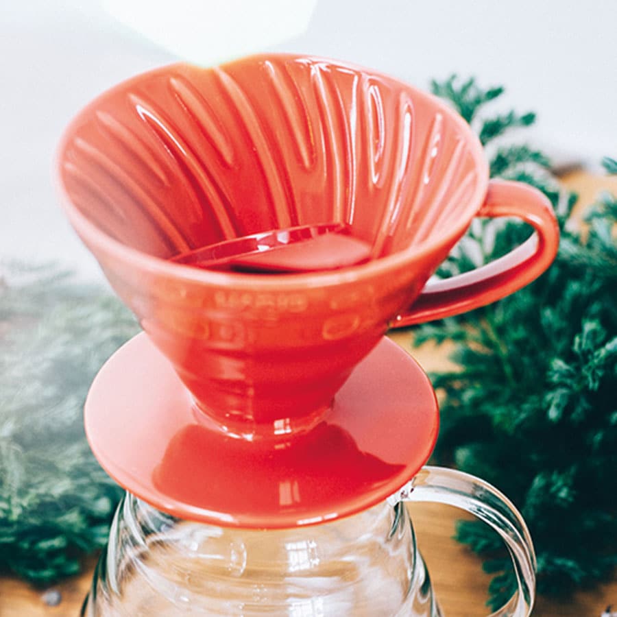 hario v60 dripper keramik 01 rot