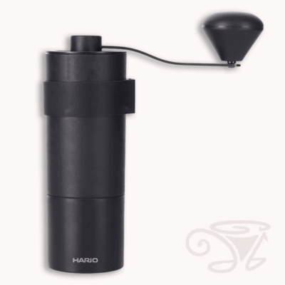 hario mini black pro schwarz kaffeemühle handmühle edelstahl