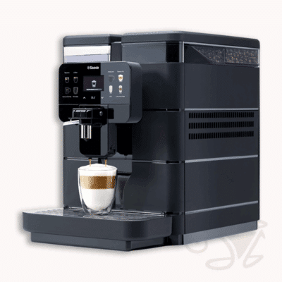 saeco royal one touch cappuccino otc schwarz kaffeevollautomat kaffee und milchgetränkespezialitäten