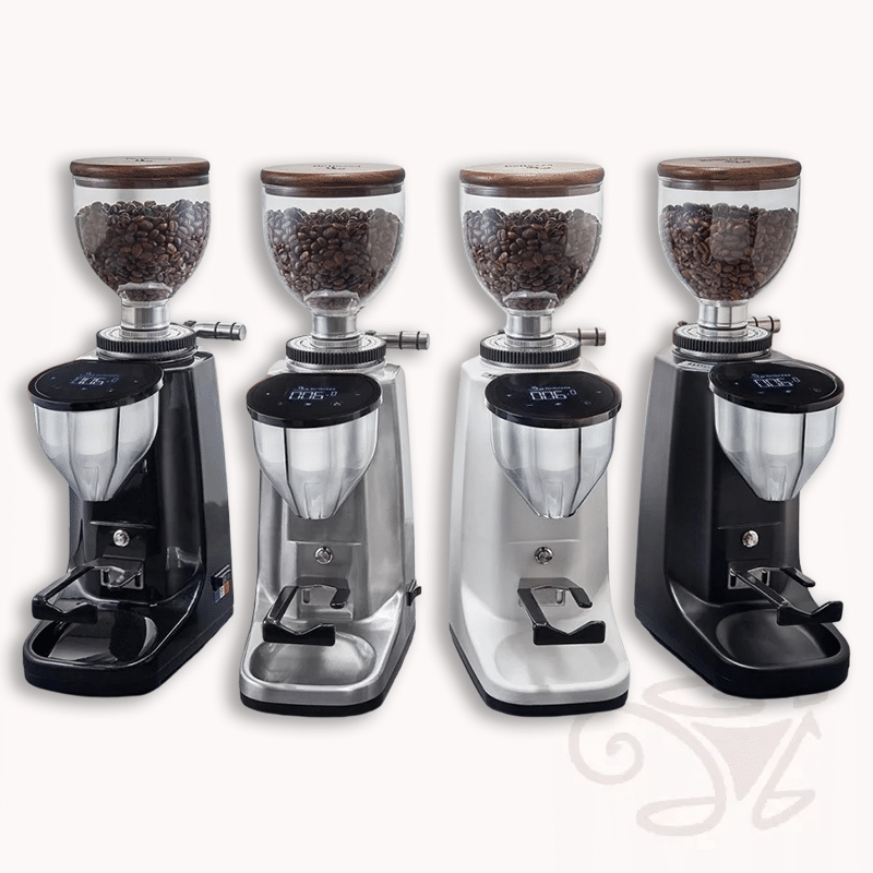 bellezza piccola 60 titanio v2 schwarz matt professionelle kaffeemühle titanmahlschreiben