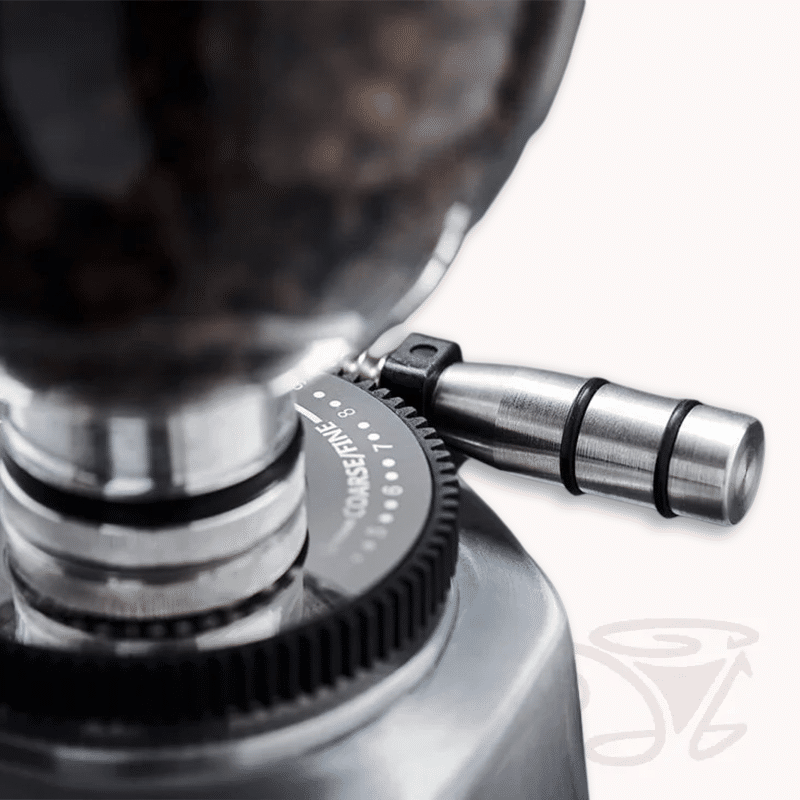 bellezza piccola 60 titanio v2 schwarz matt professionelle kaffeemühle titanmahlschreiben