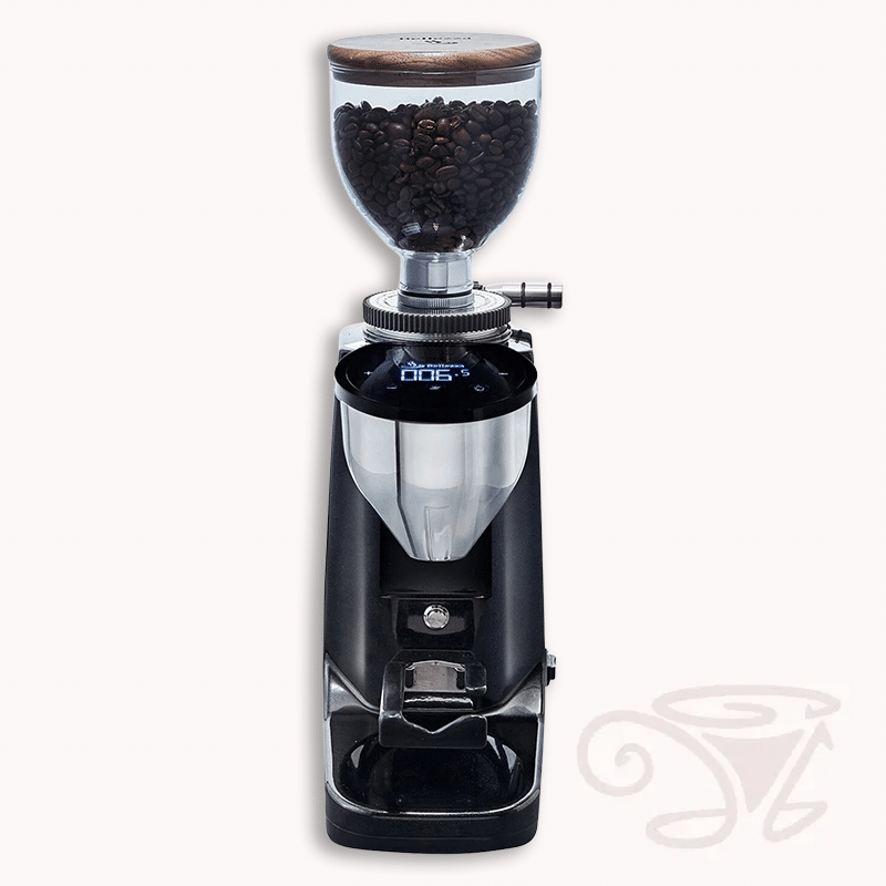 bellezza piccola 60 titanio v2 schwarz matt professionelle kaffeemühle titanmahlschreiben