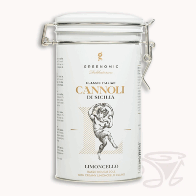 greenomic cannoli di sicilia limoncello 200g teigröllchen mit limoncello cremefüllung