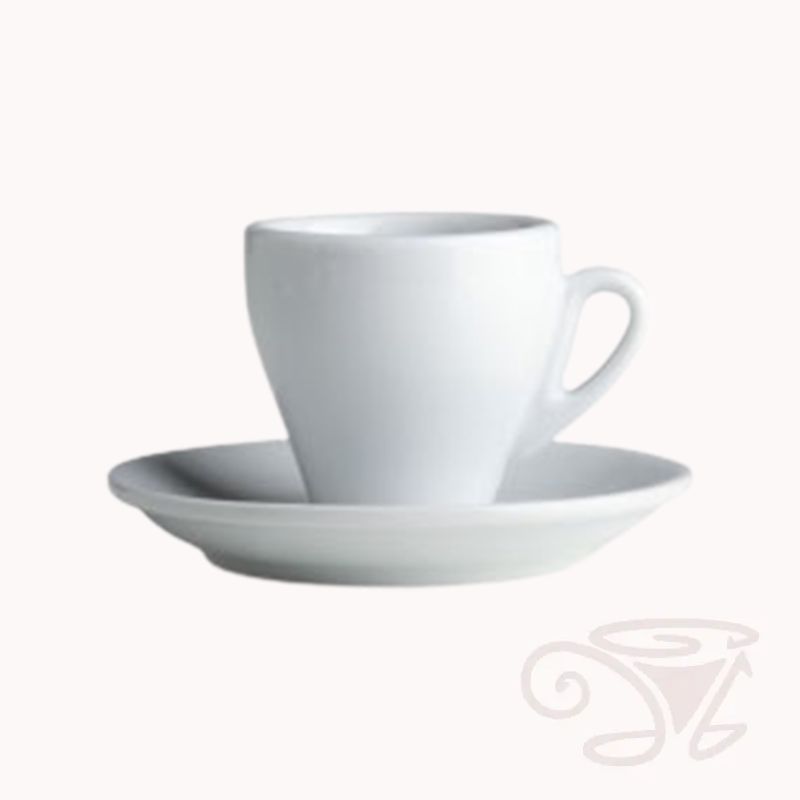 nuova point milano 65ml espresso tasse weiss dickwandig