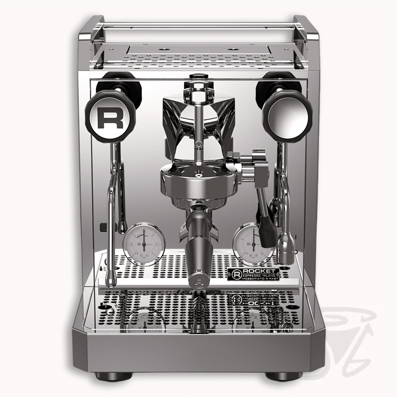 rocket mozzafiato fast r siebträgermaschine zweikreiser mit fast heat eco modus