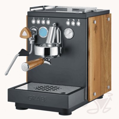 graef batessa schwarz matt holz akazie siebträgermaschine brunetti