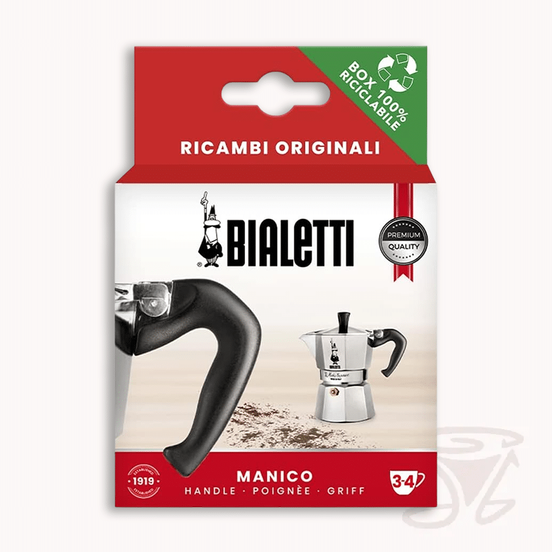 bialetti ersatzgriff für moka express espressokocher 3 4 tassen ersatzteil griff