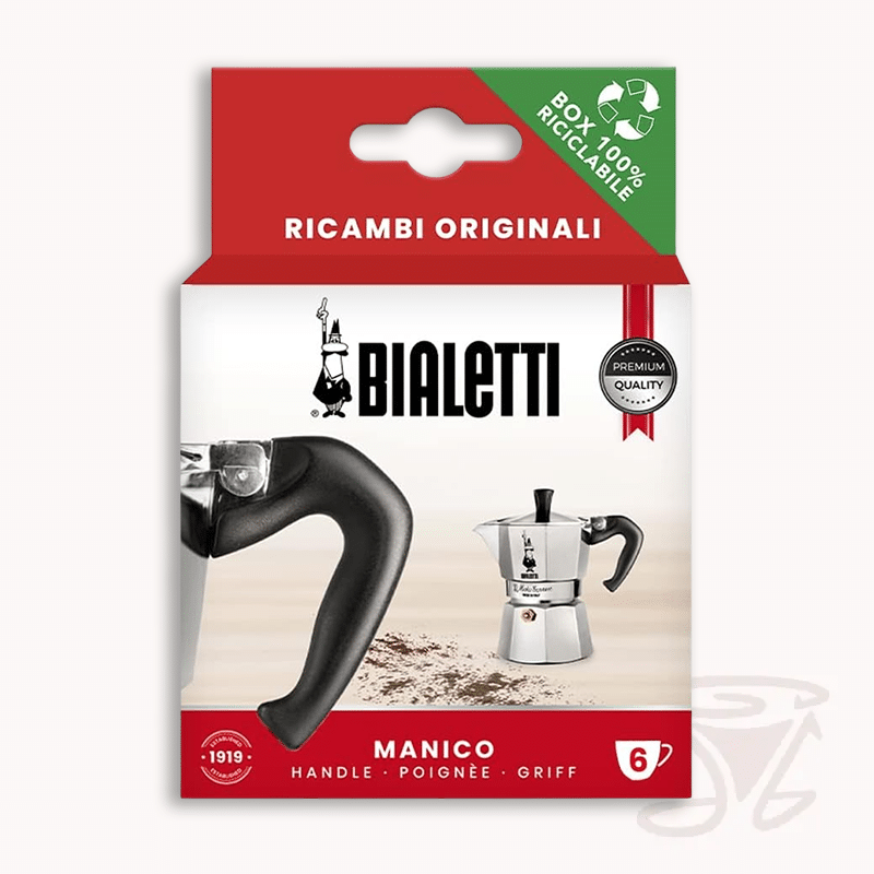 bialetti ersatzgriff für moka express espressokocher 3 4 tassen ersatzteil griff