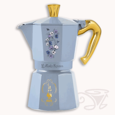 bialetti moka express bridgerton 3 tassen espressokocher limited edition