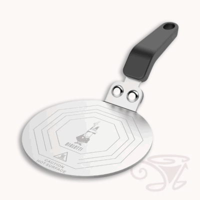 bialetti platte für induktionsherd für espressokocher 1 bis 9 tassen adapterplatte aus edelstahl für induktionskochfelder