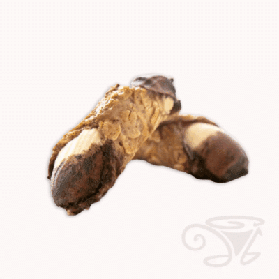 daidone cannulicchi alla crema tiramisu 37,5g mandelkrokant röllchen mit tiramisu creme