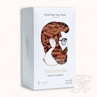 greenomic good hair day pasta barbarossa penna all arrabbiata 550g