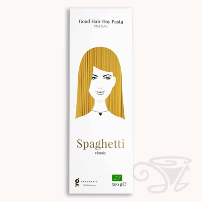 greenomic good hair day pasta spaghetti classic 500g bio