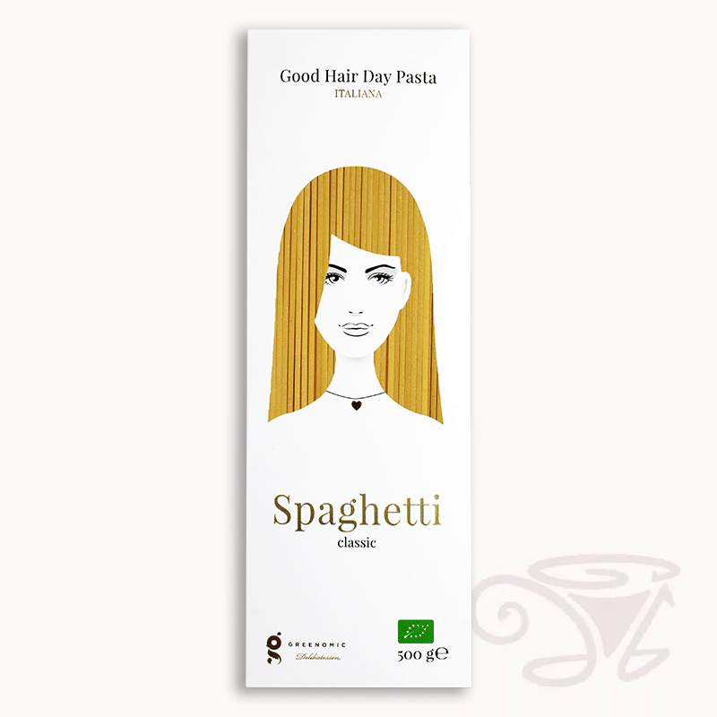 greenomic good hair day pasta spaghetti classic 500g bio
