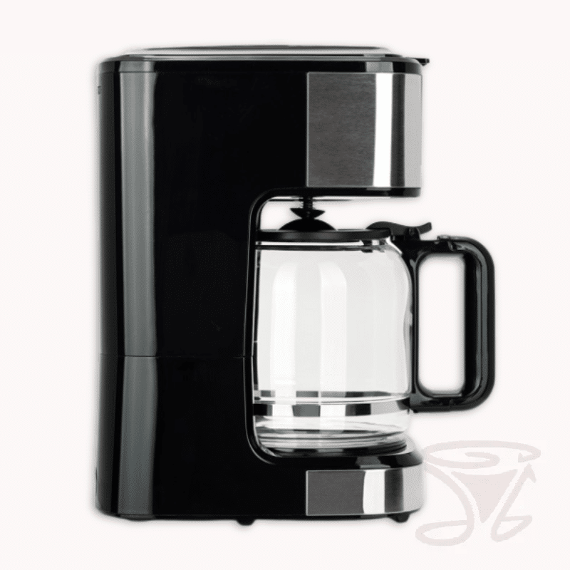 livoo elektrische kaffeemaschine programmierbar schwarz 1,8 liter filterkaffee touchscreen led anzeige