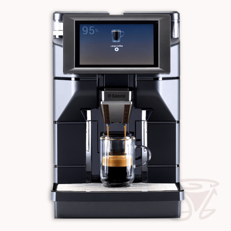 saeco magic b1 kaffeevollautomat schwarz matt dosierfunktion mahlgradeinstellung touch display
