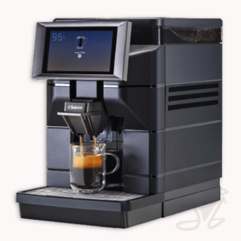 saeco magic b1 kaffeevollautomat schwarz matt dosierfunktion mahlgradeinstellung touch display