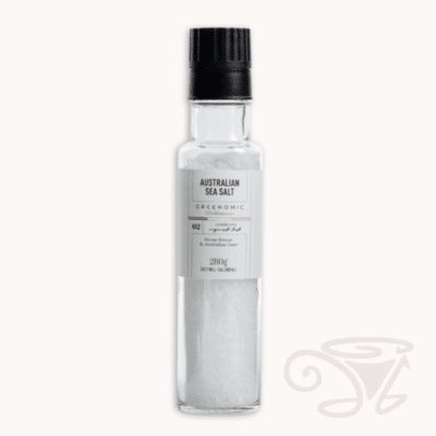 greenomic australian sea salt salzmühle feines meersalz 280g