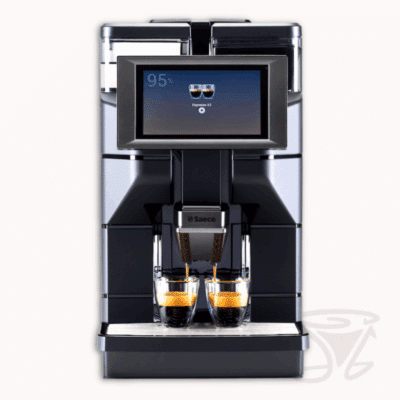 saeco magic b2 kaffeevollautomat schwarz matt hohe kapazität dosierfunktion mahlgradeinstellung touch display