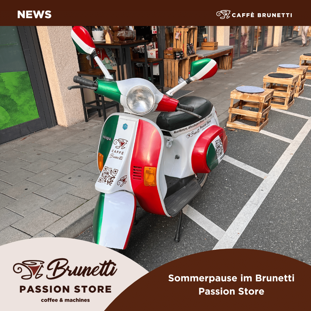 Sommerpause bei Caffè Brunetti – Wir tanken neue Energie!