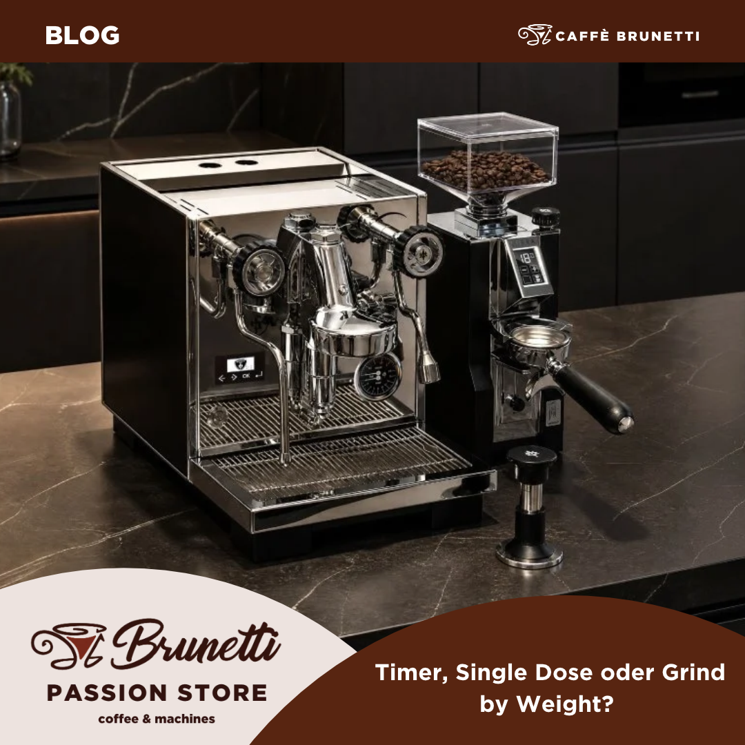 Timer, Single Dose oder Grind by Weight – welche Kaffeemühle passt zu Ihnen?